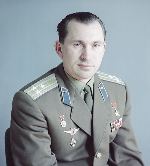 Летчик-космонавт СССР П. Беляев