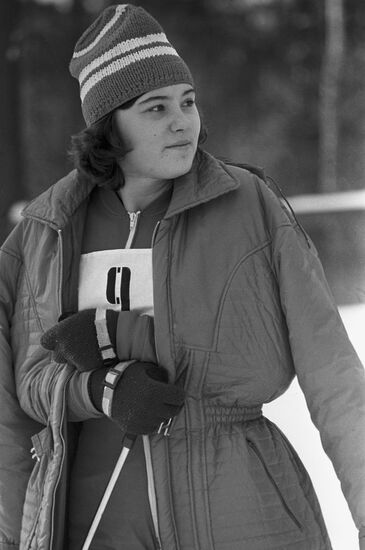 Лыжница Светлана Мирошниченко