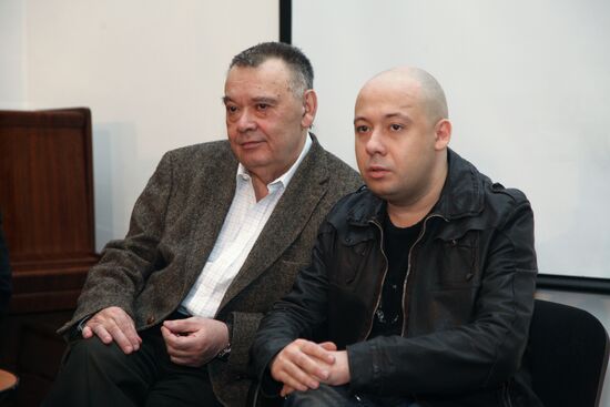 Пресс-конференция Алексея Германа и Алексея Германа-младшего