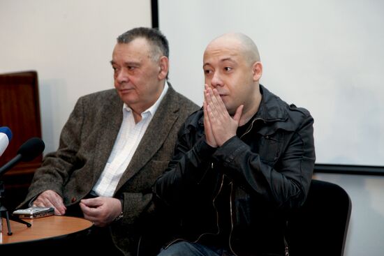 Пресс-конференция Алексея Германа и Алексея Германа-младшего