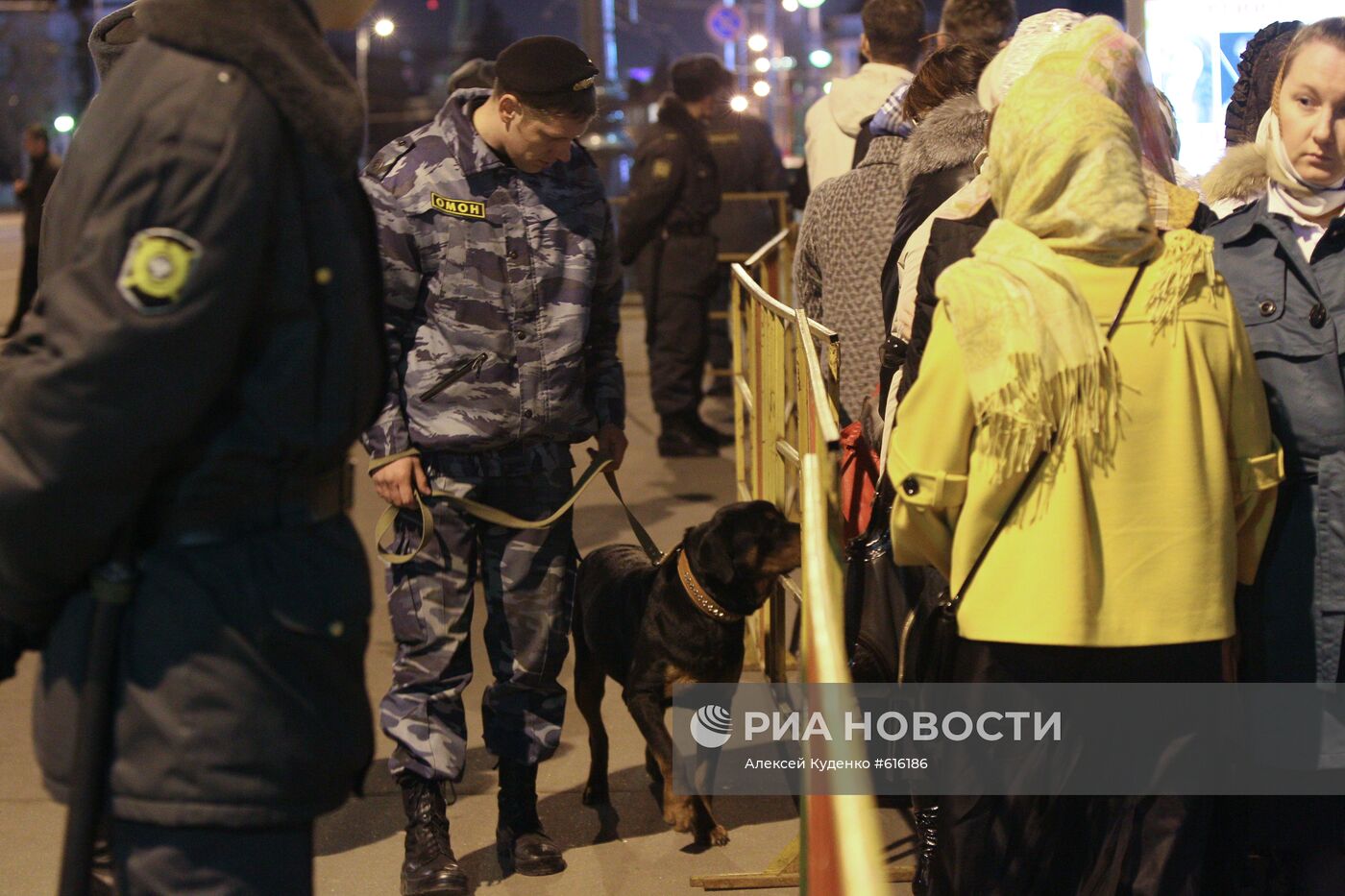 Усиленные меры безопасности во время празднования Пасхи