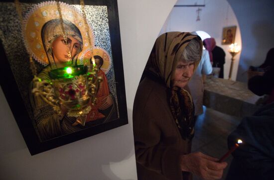 В соборе Преображения Господня