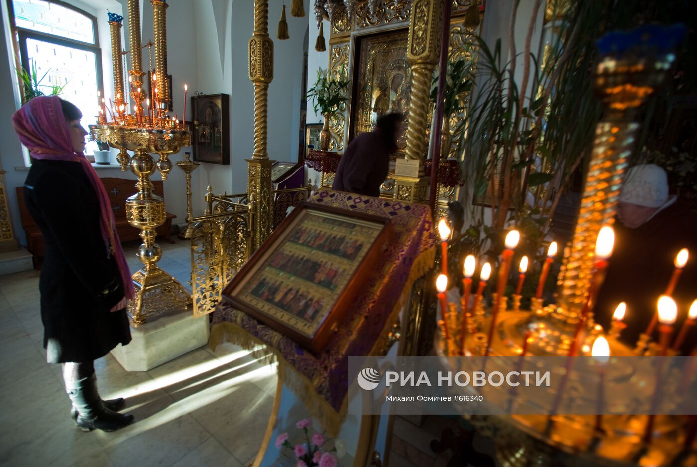 В соборе Преображения Господня