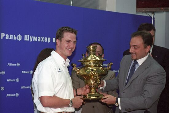 Ральф Шумахер в Москве