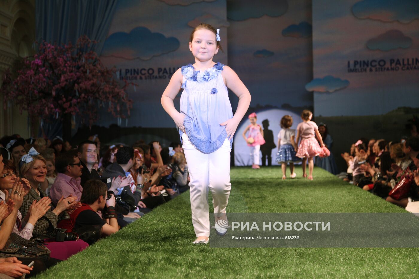 Показ новой коллекции итальянской марки I Pinco Pallino