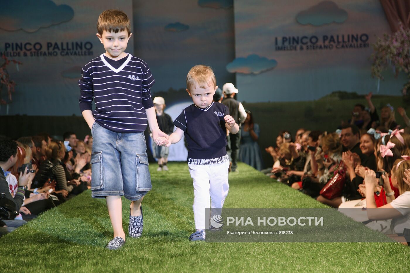 Показ новой коллекции итальянской марки I Pinco Pallino