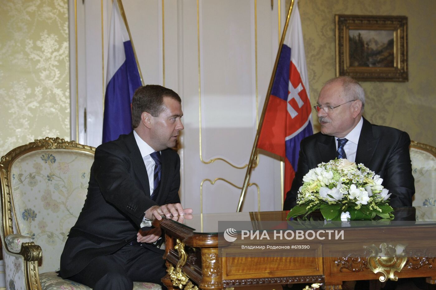 Визит Д.Медведева в Словацкую Республику