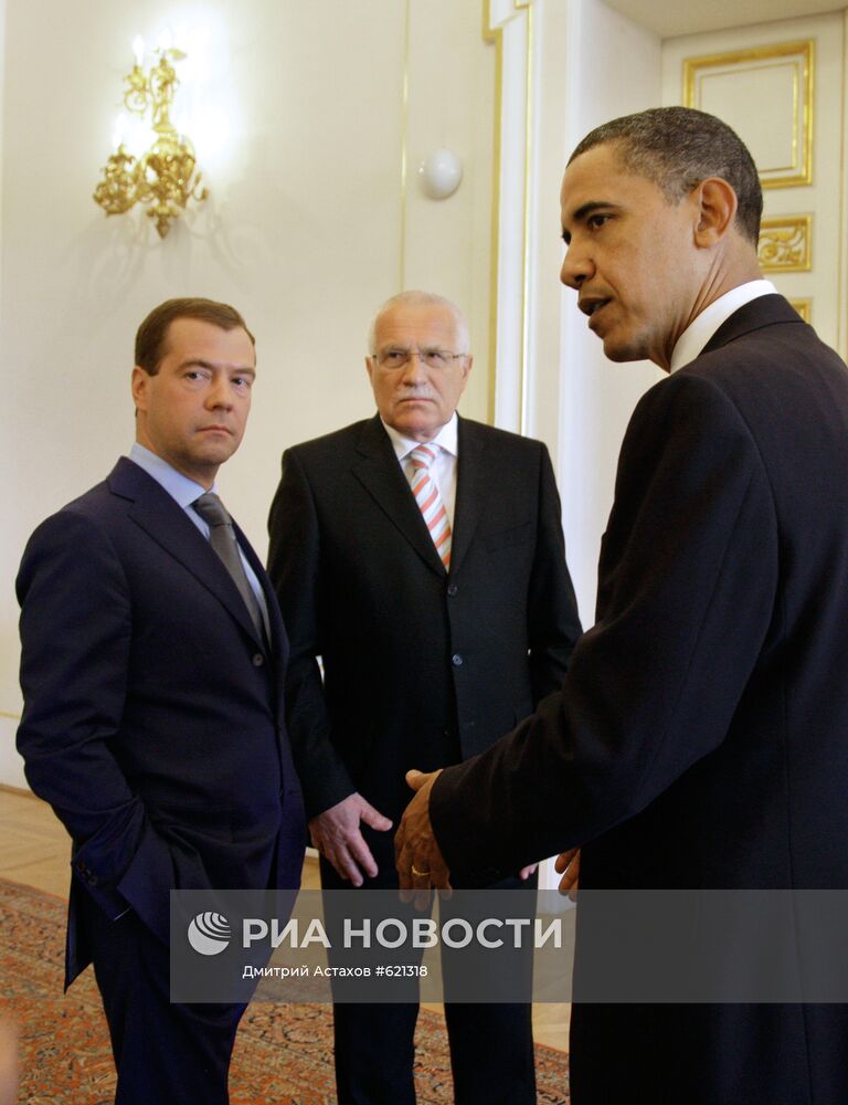 Совместная пресс-конференция Дмитрия Медведева и Барака Обамы