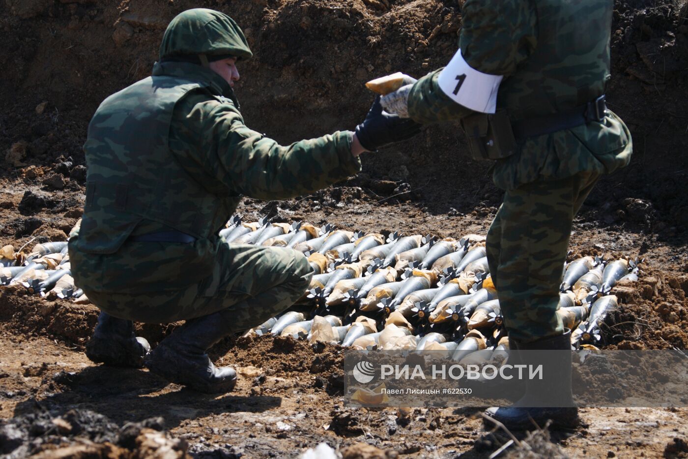 Утилизация просроченных боеприпасов на Чебаркульском полигоне
