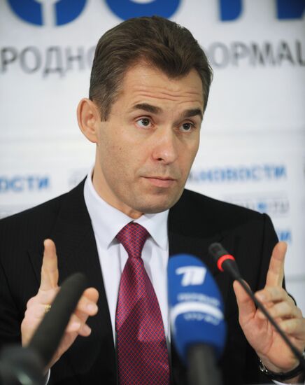 Павел Астахов на пресс-конференции