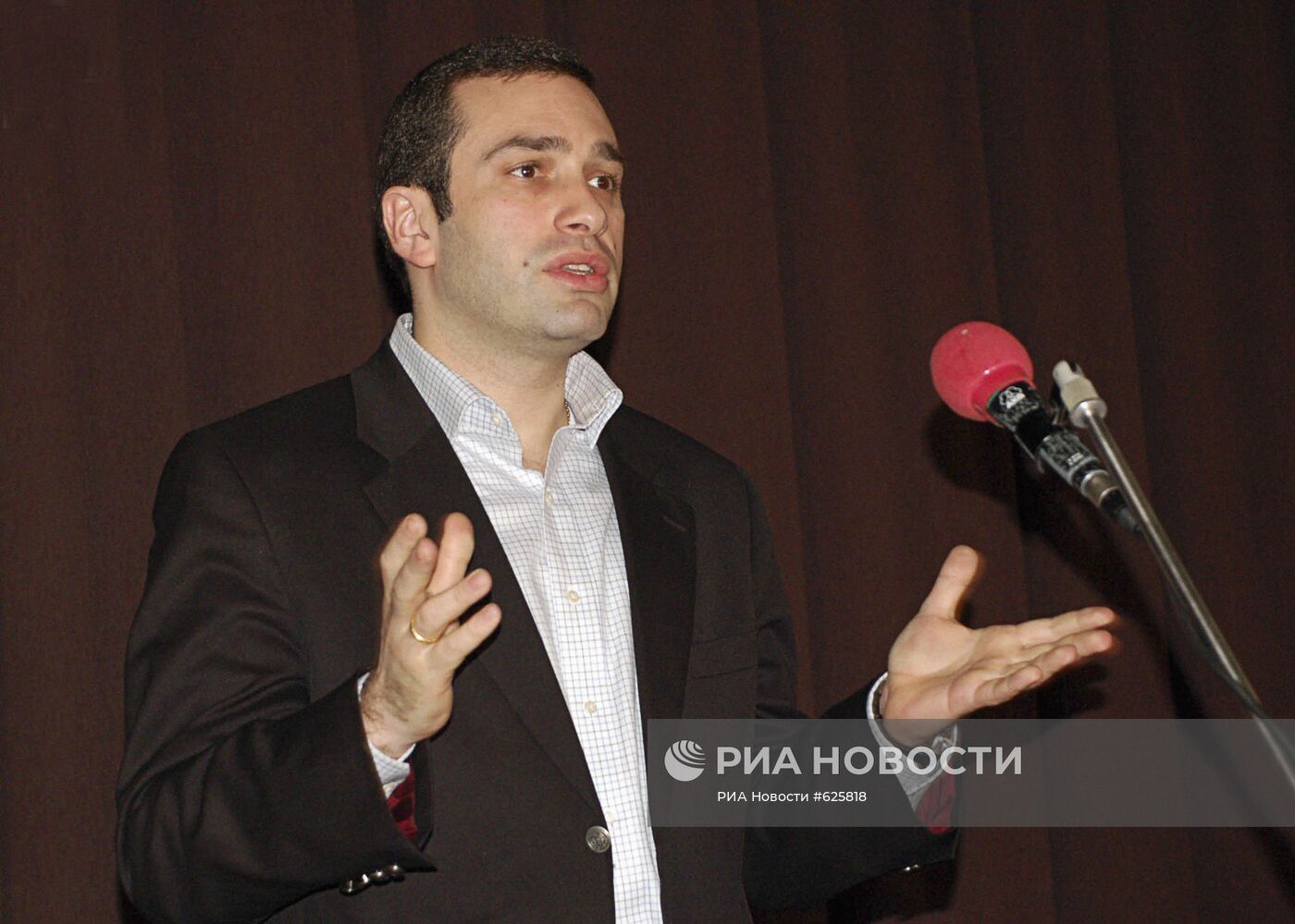 Лидер политического объединения "Альянс за Грузию" И.Аласания
