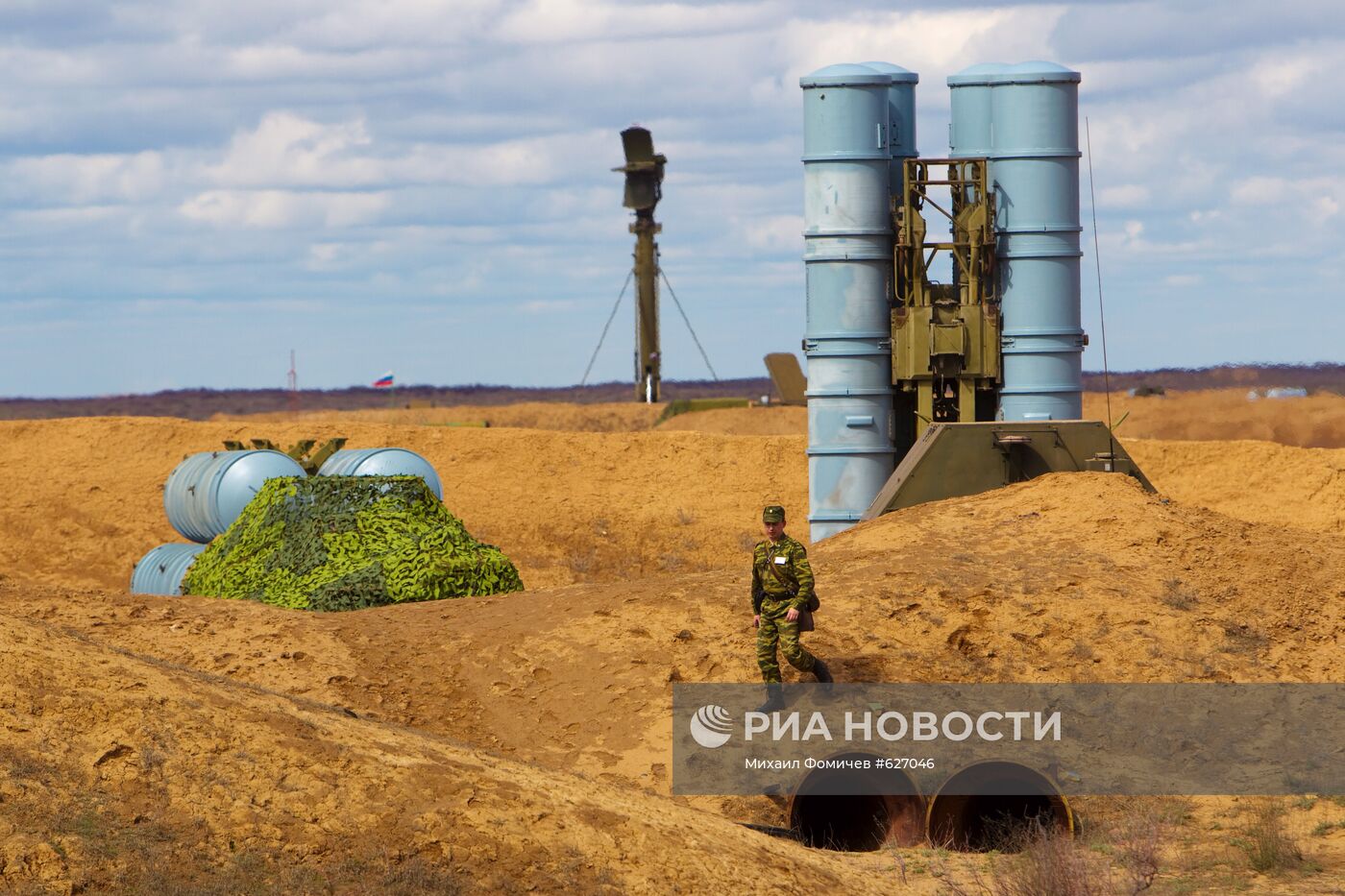 Учения войск ПВО на полигоне Ашулук