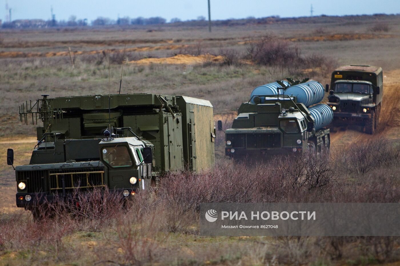 Учения войск ПВО на полигоне Ашулук