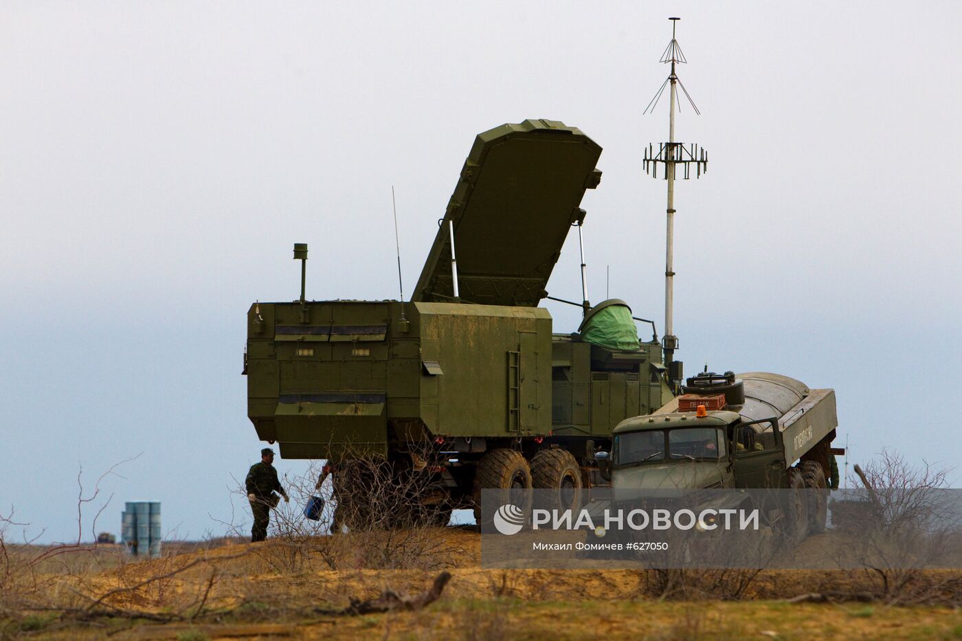 Учения войск ПВО на полигоне Ашулук