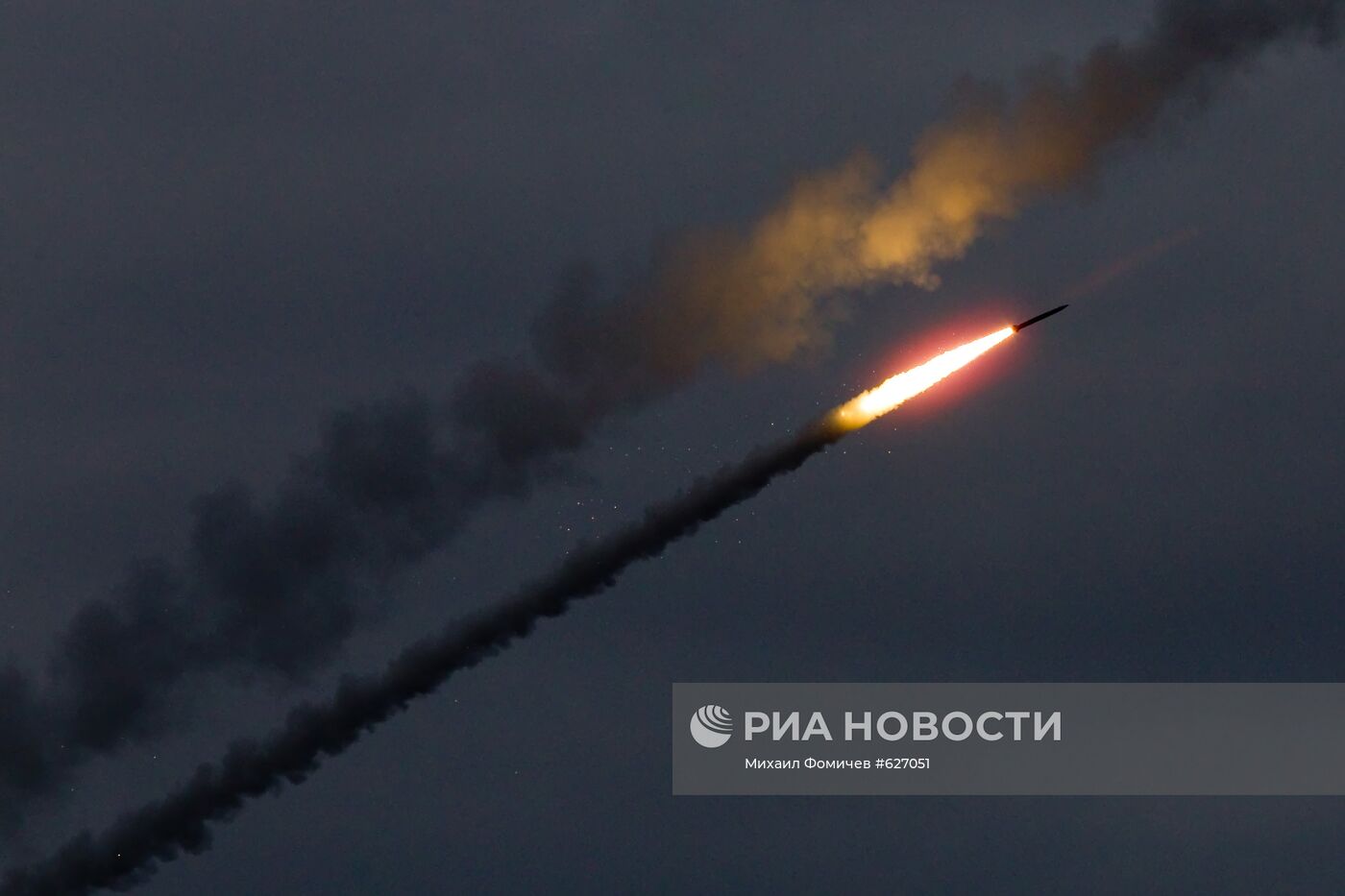 Учения войск ПВО на полигоне Ашулук