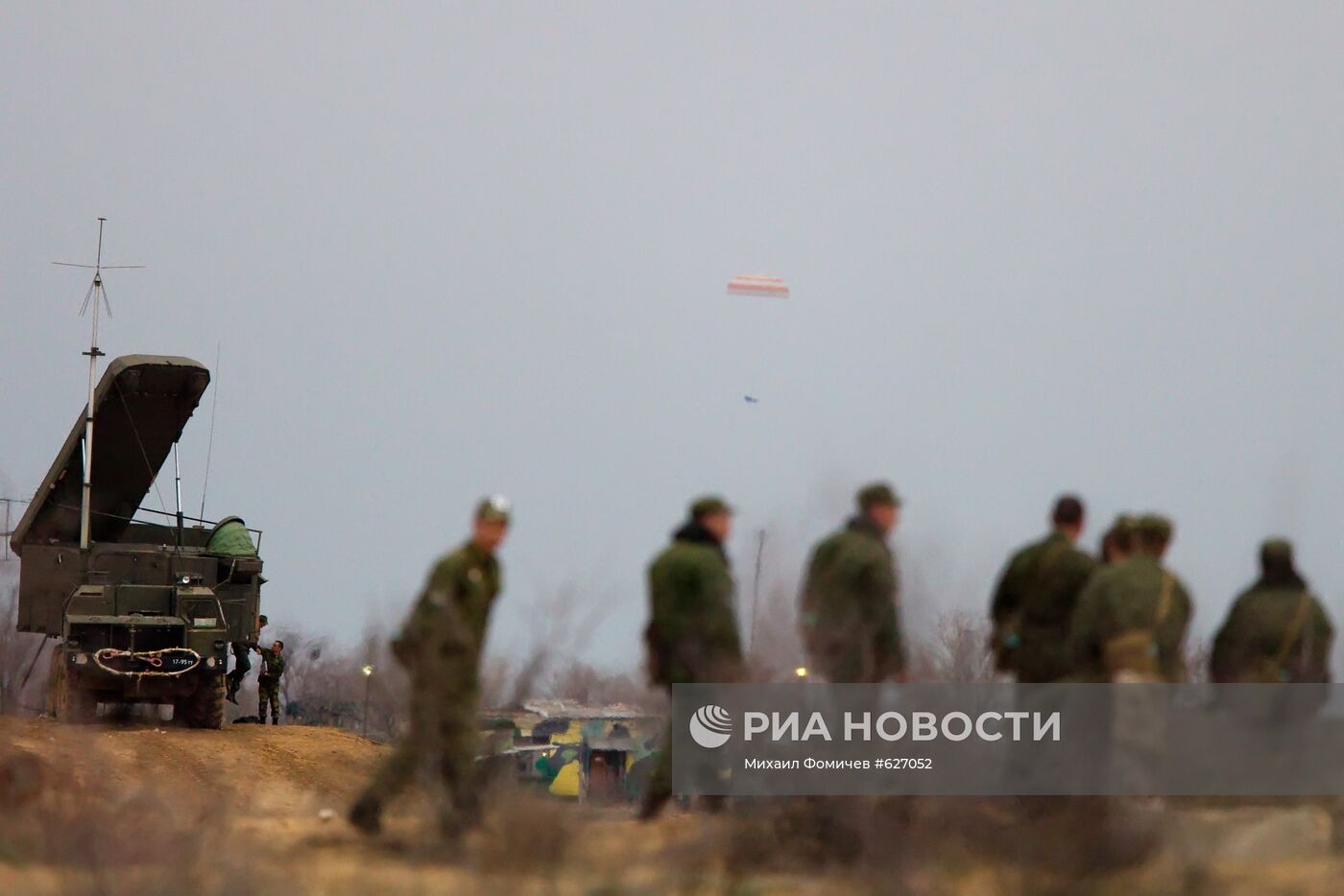 Учения войск ПВО на полигоне Ашулук