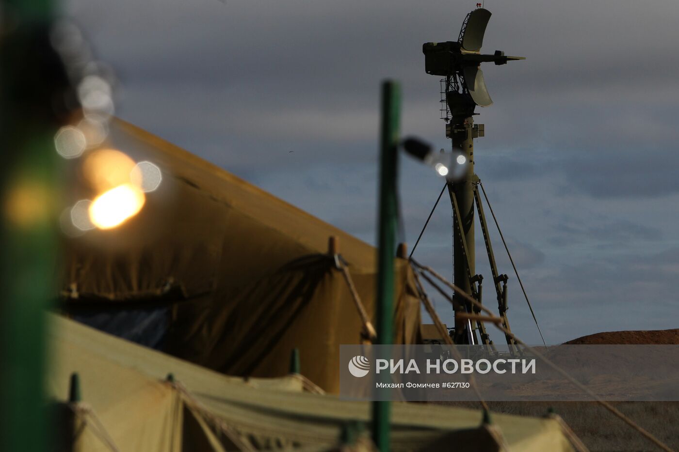 Учения войск ПВО на полигоне Ашулук