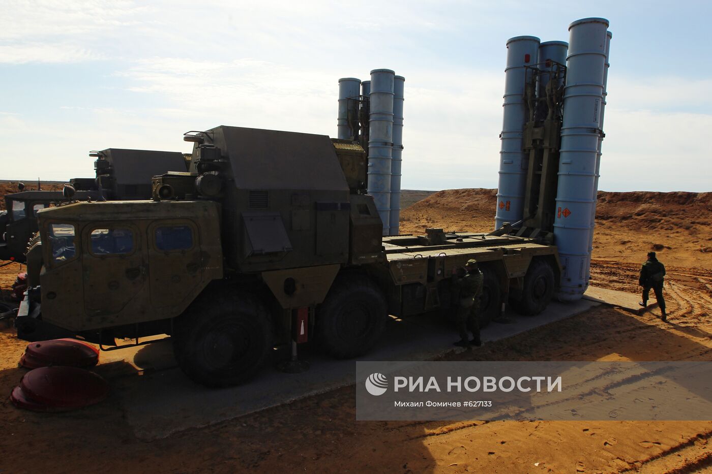 Учения войск ПВО на полигоне Ашулук