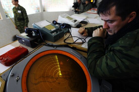 Учения войск ПВО на полигоне Ашулук