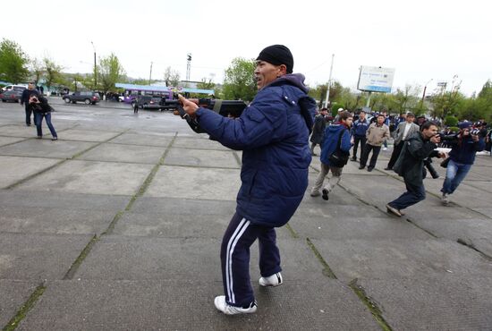 Столкновения в киргизском городе Ош