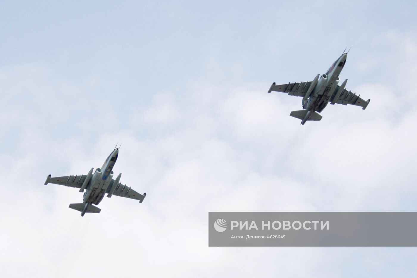 Группа штурмовиков Су-25СМ