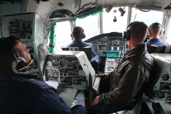 Кабина вертолета Ми-26