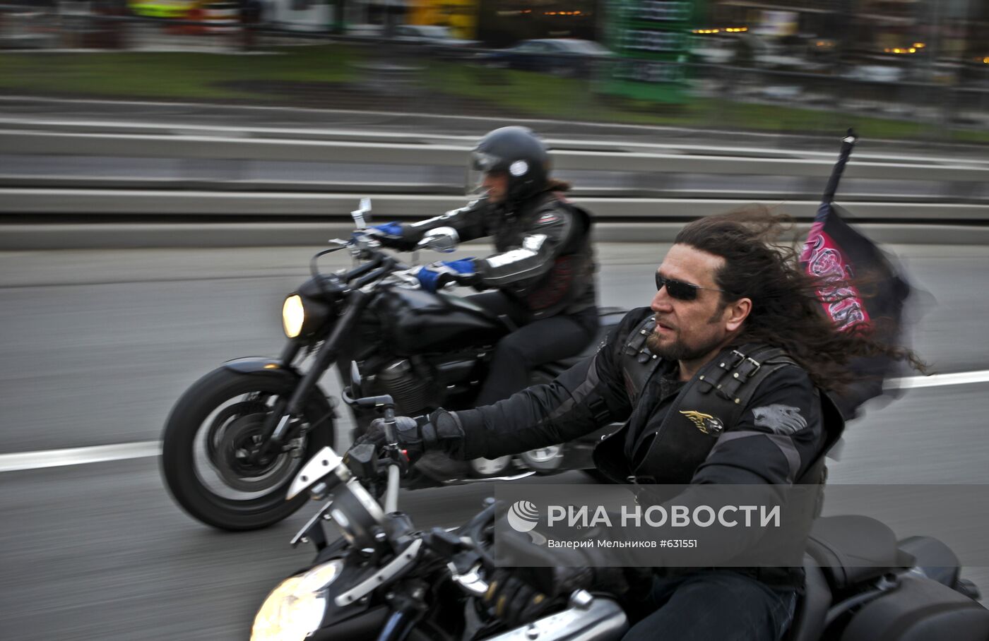 Открытие байкерского сезона в Москве