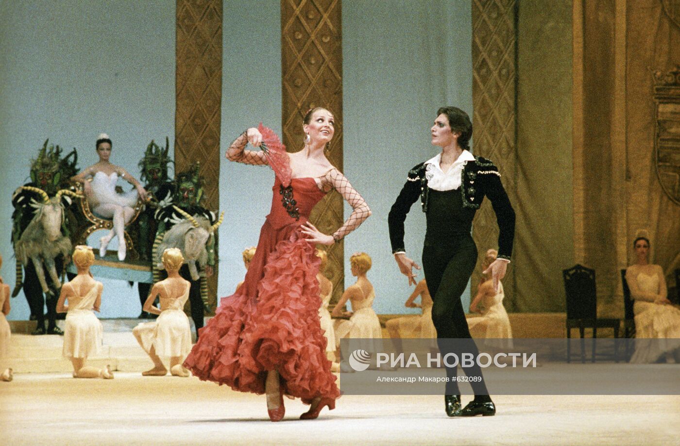 Сцена из балета Людвига Минкуса "Дон Кихот"