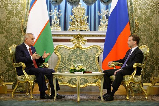 Официальный визит Ислама Каримова в Россию