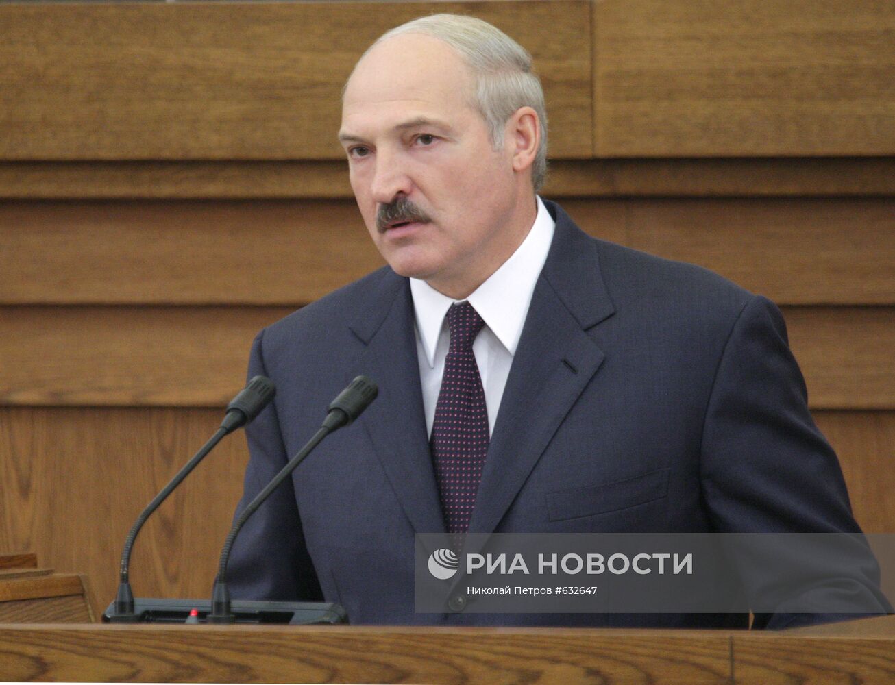 Выступление президента Белоруссии Александра Лукашенко