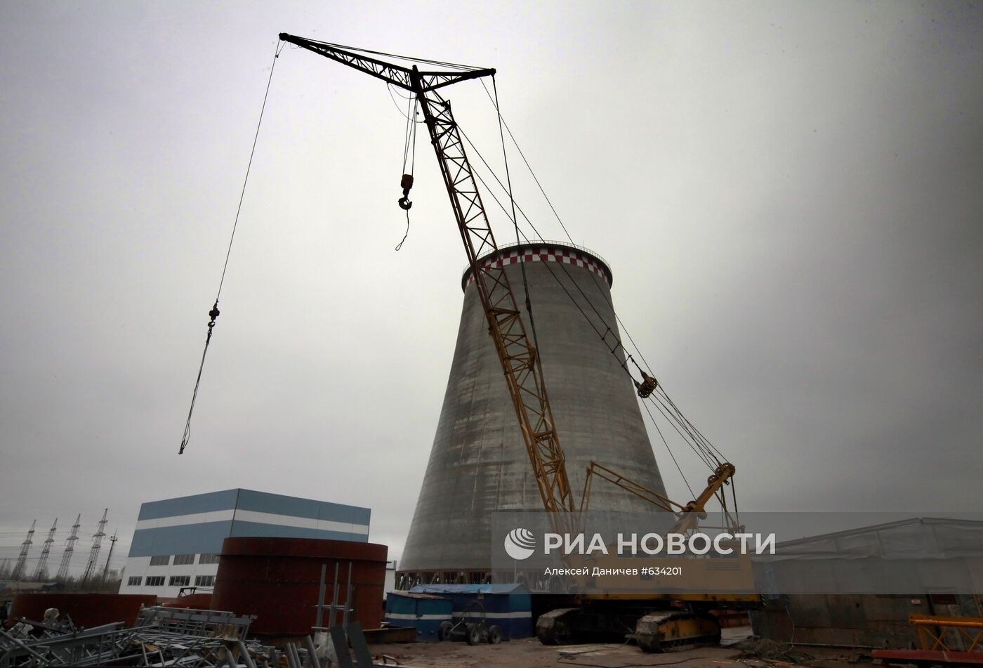 Строительство нового энергоблока на Южной ТЭЦ ОАО "ТГК-1"