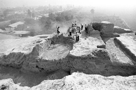 Античное городище Шаш-Тепа