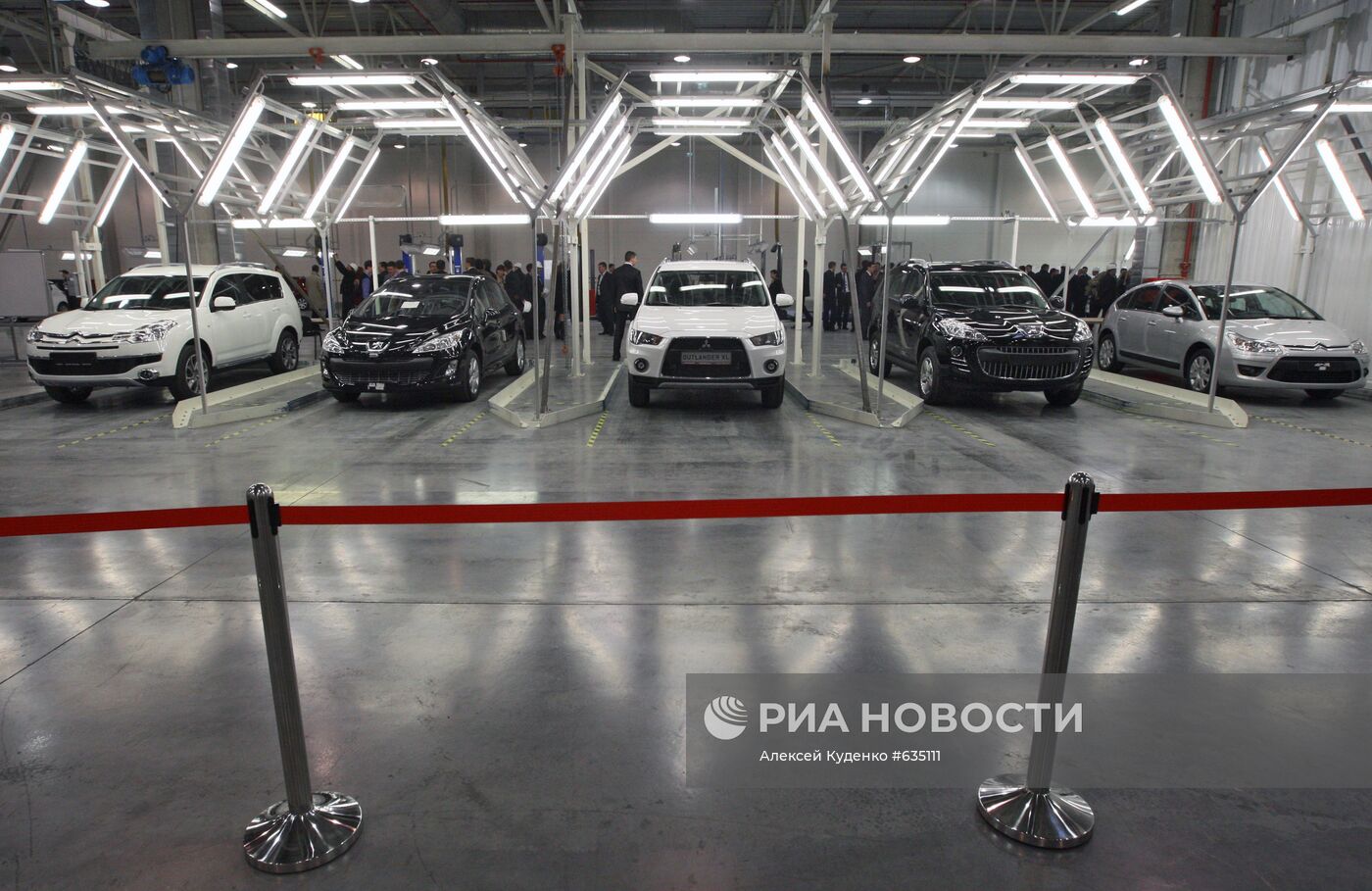 Открытие завода Peugeot в Калужской области