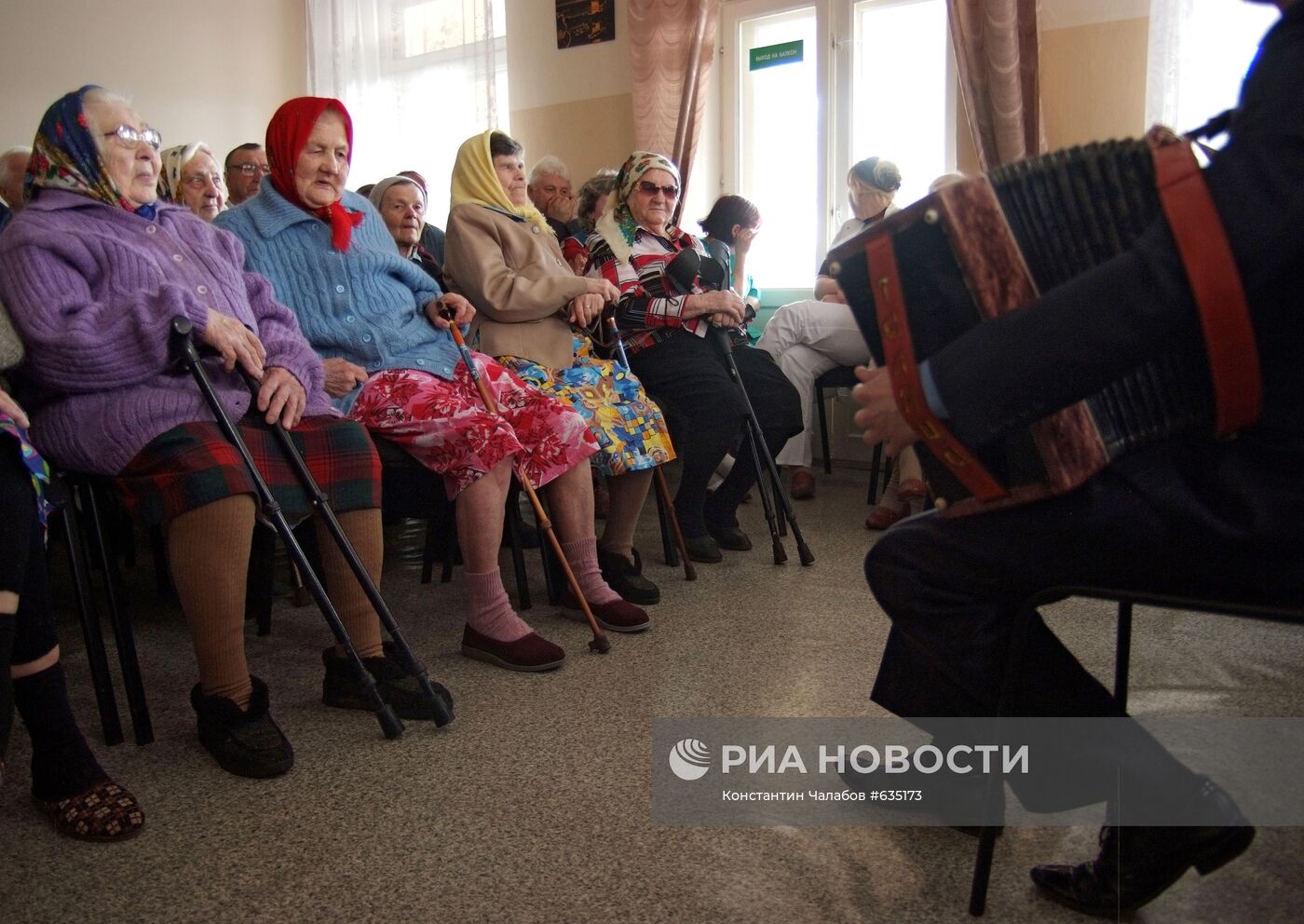 Дом-интернат для престарелых и инвалидов в поселке Пролетарий