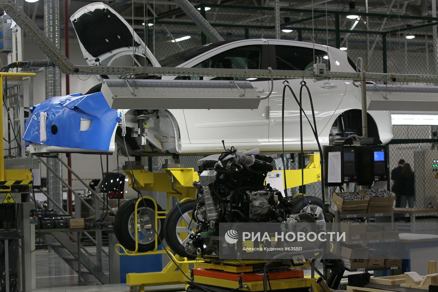 Открытие завода Peugeot в Калужской области