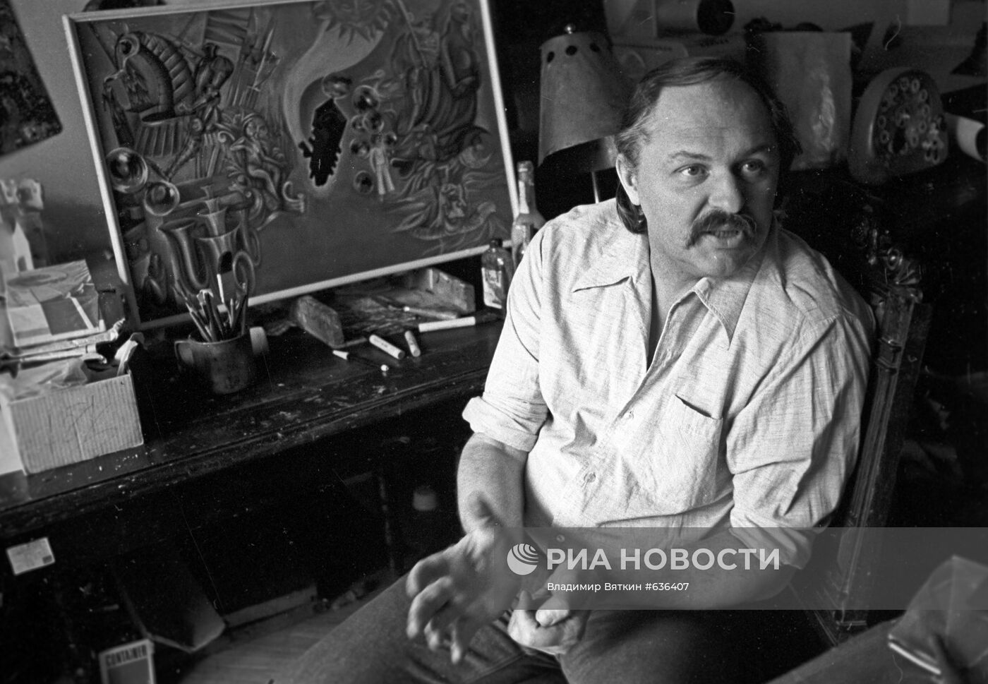 Режиссер-мультипликатор Н. Серебряков