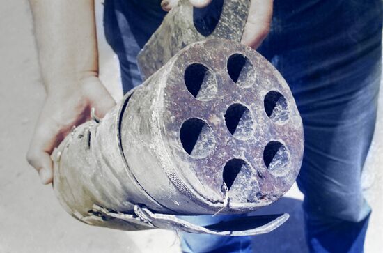 Осколок реактивного снаряда