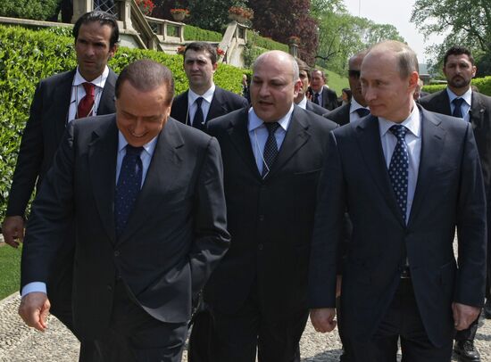 Визит Владимира Путина в Италию