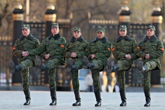 Репетиция парада Победы в Москве