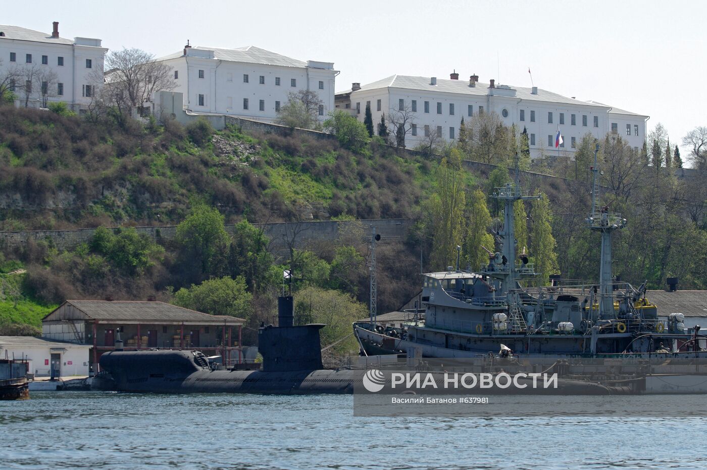 Черноморский флот в Севастополе