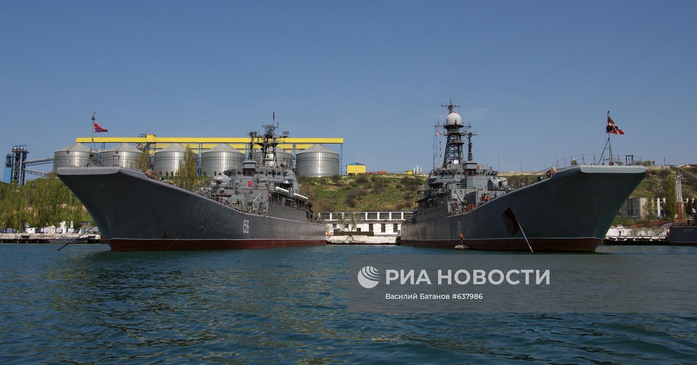 Черноморский флот в Севастополе