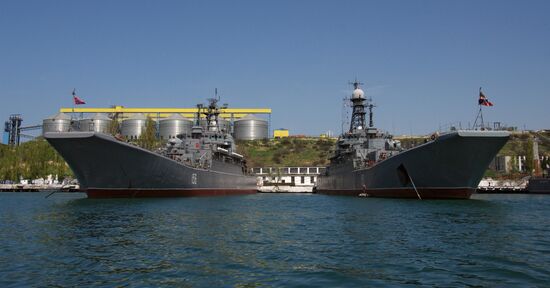 Черноморский флот в Севастополе