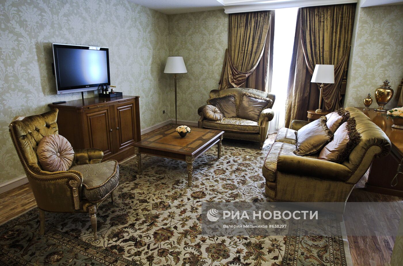 Экскурсия по гостинице Radisson Royal Hotel, Moscow