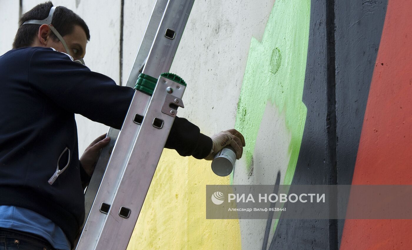 Граффити-фестиваль "Энергия-мечты 2010. Живая планета"