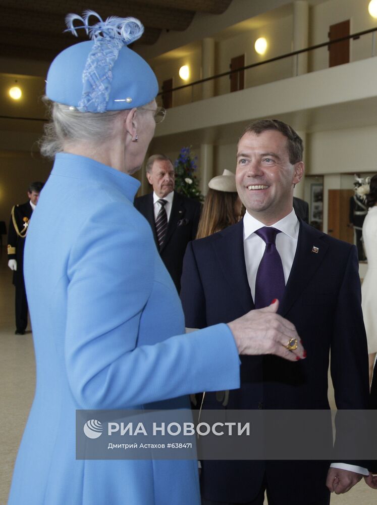 Визит Д.Медведева в Данию