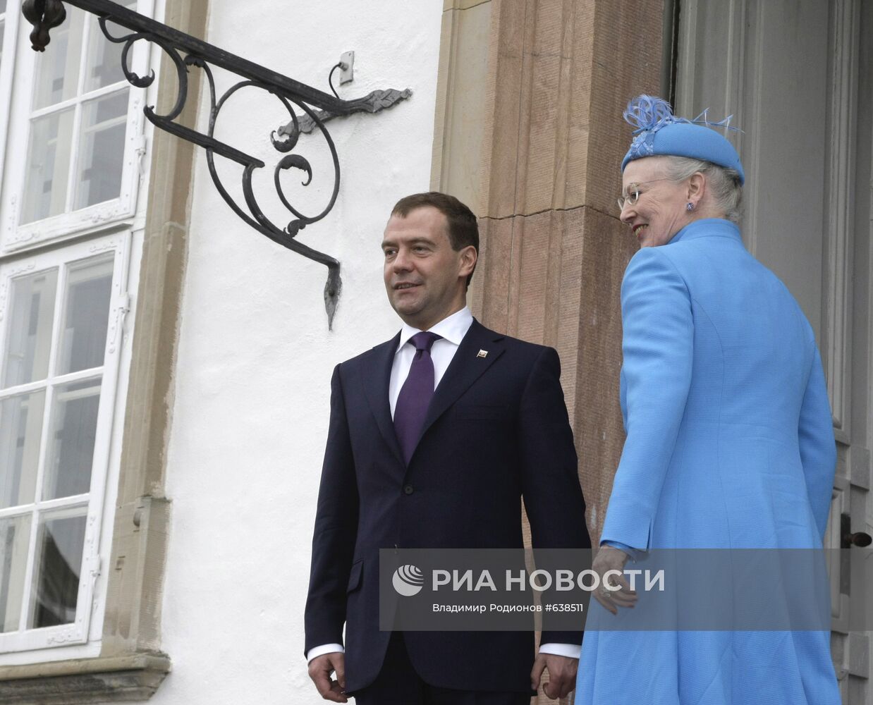Визит президента РФ Д.Медведева в Данию