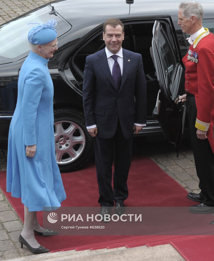 Визит президента РФ Д.Медведева в Данию