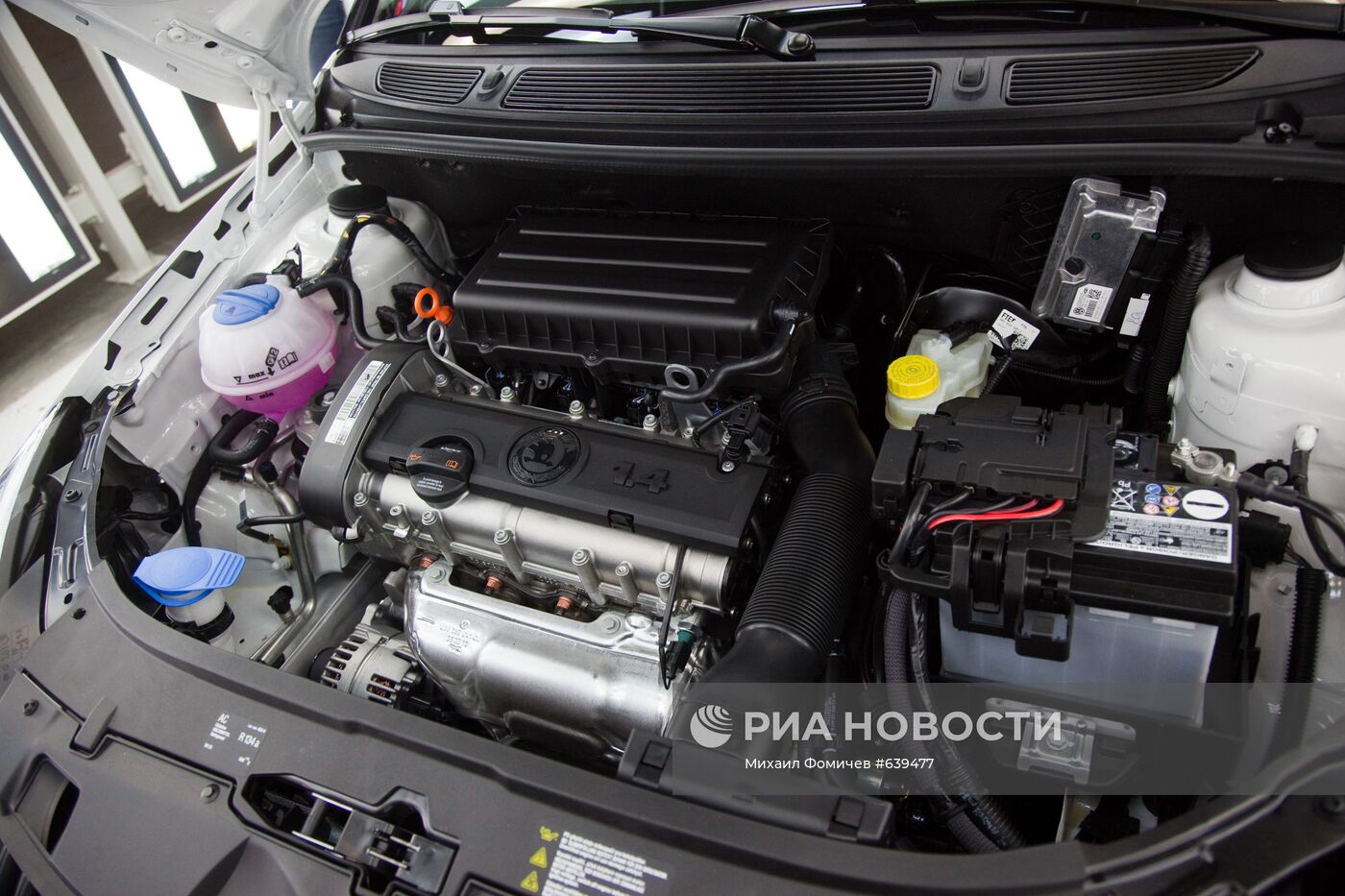 Презентация автомобиля Skoda Fabia FL на заводе в Калуге