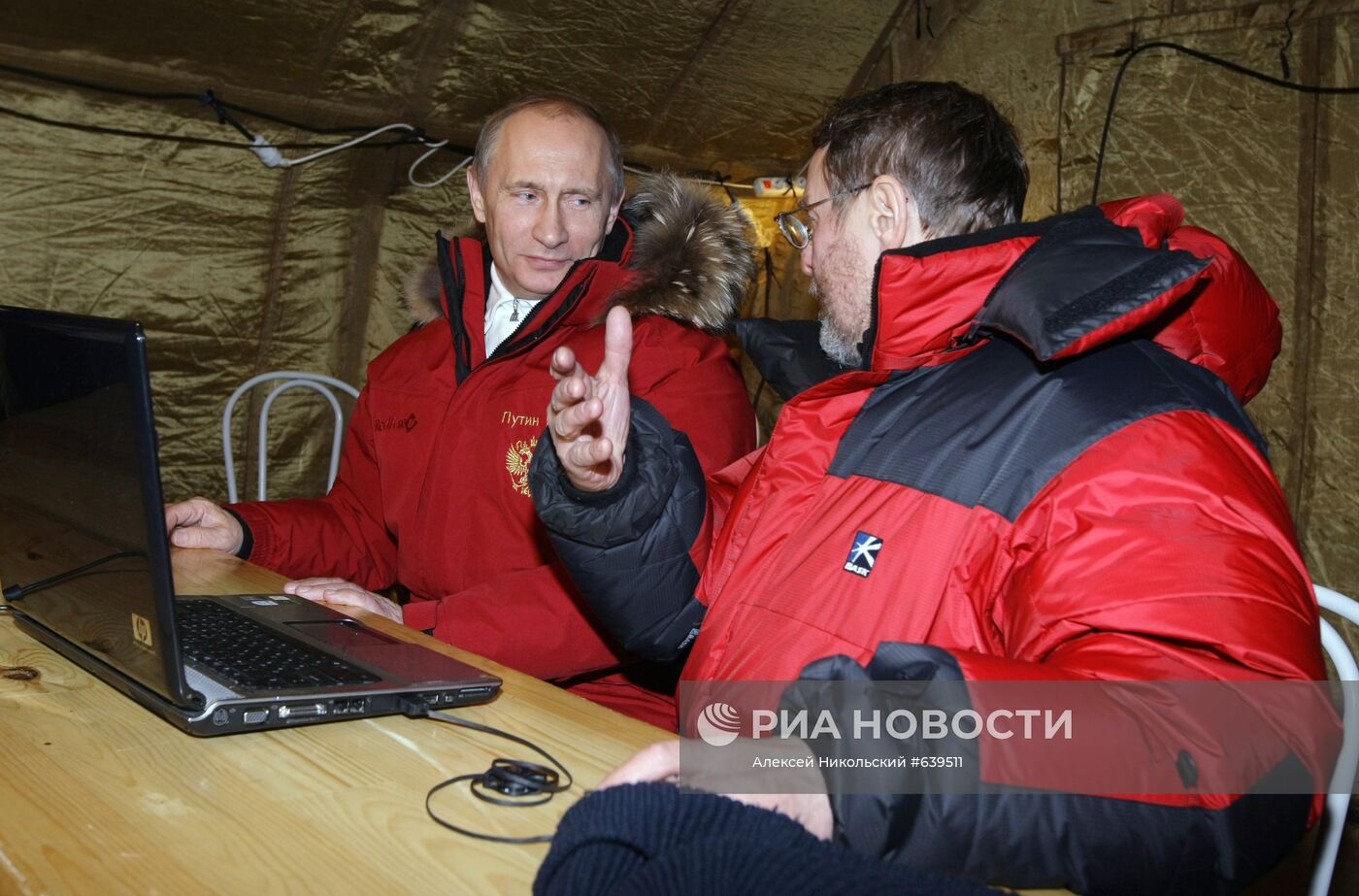Владимир Путин посетил архипелаг Земля Франца-Иосифа