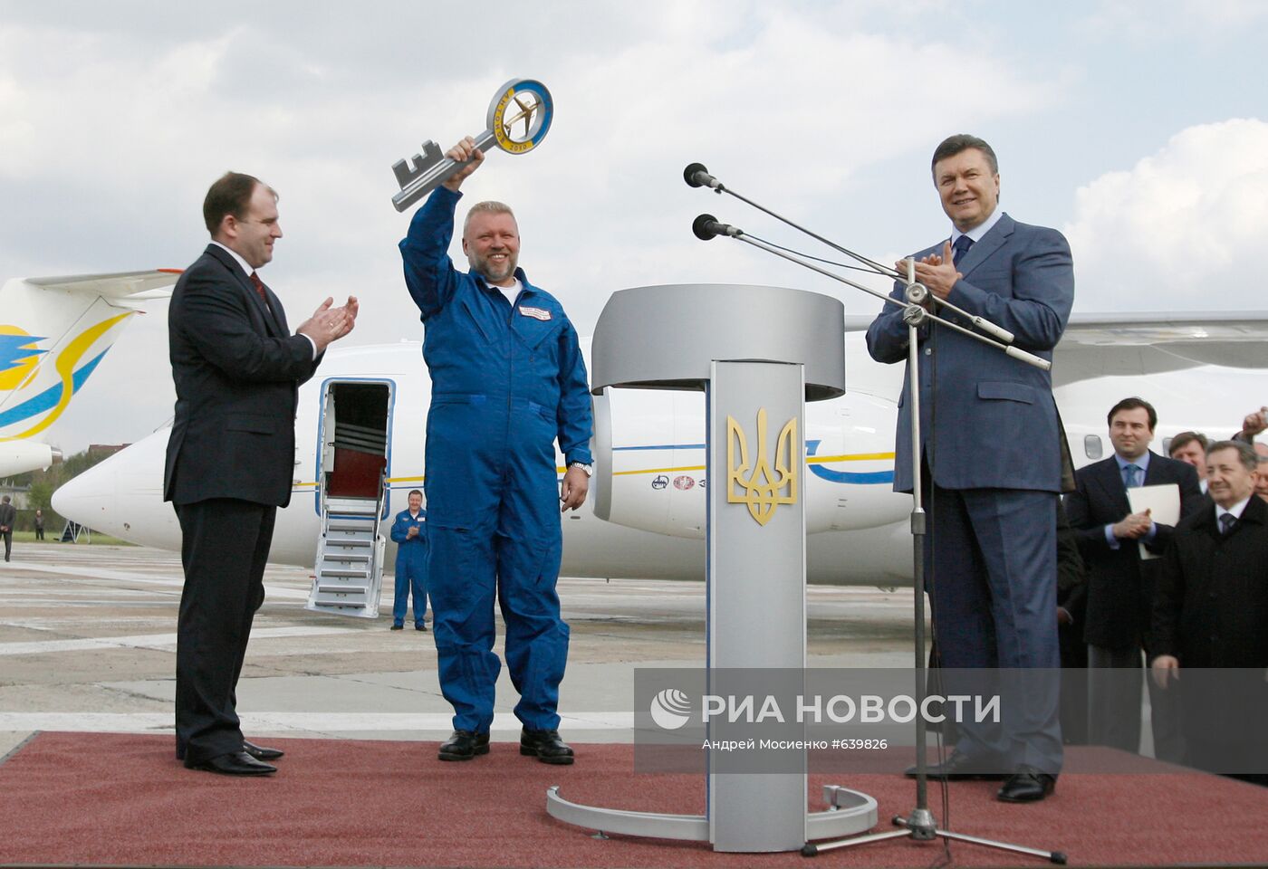 Президент Украины Виктор Янукович посетил ГП "Антонов"